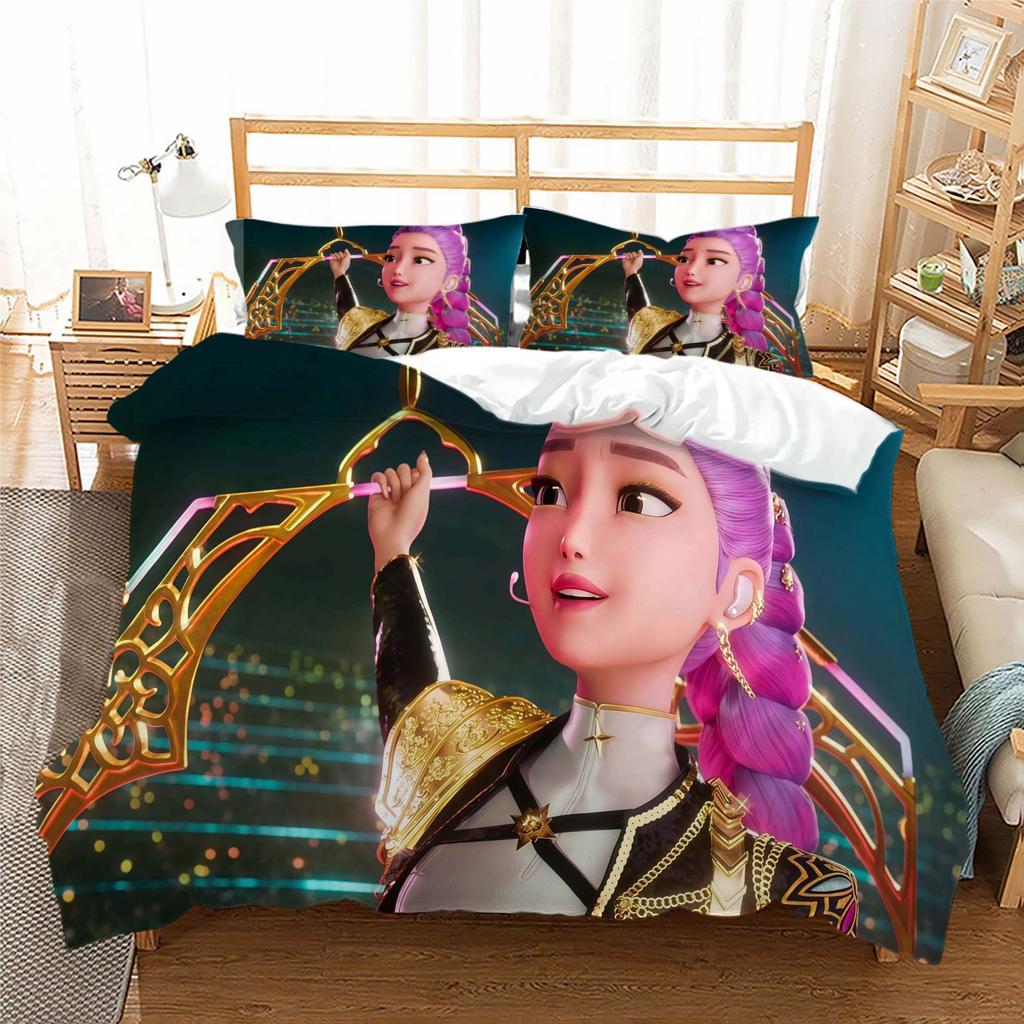 Witch Hunter Series Digital Printing Three-Piece Bedding Kit Bedding Kit