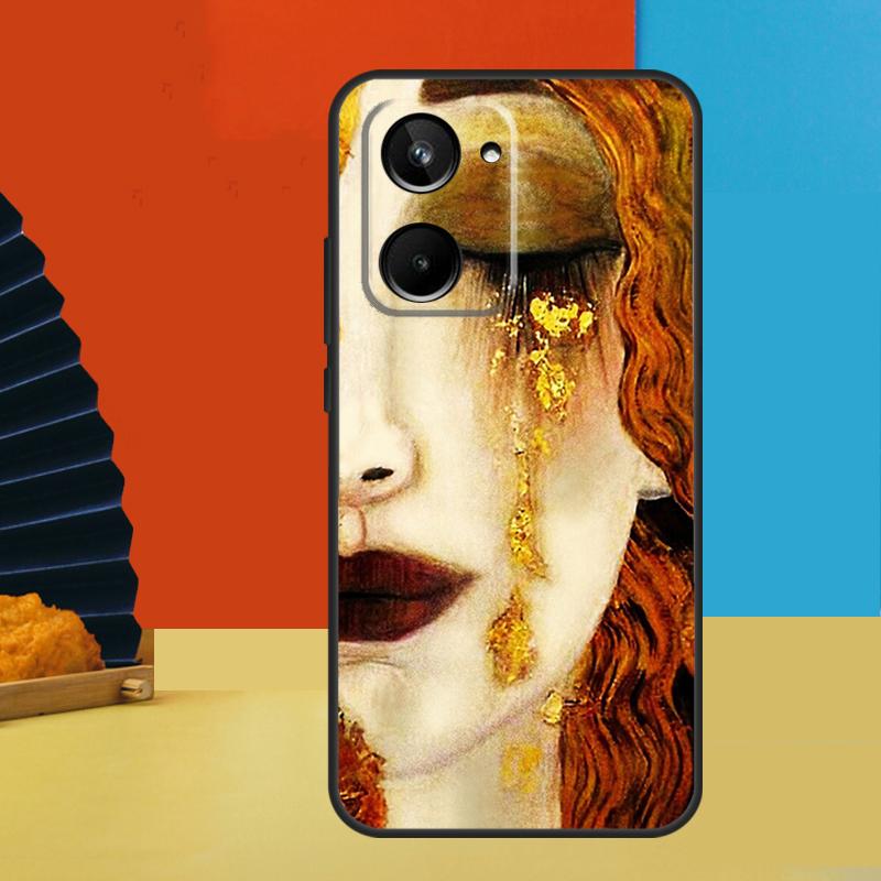 Gustav Klimt Kiss Art For Realme 15 Pro 10 11 12 13 14 Pro Plus GT6 GT7 C51 C53 C55 C61 C63 C65 C67 C71 C75 Case