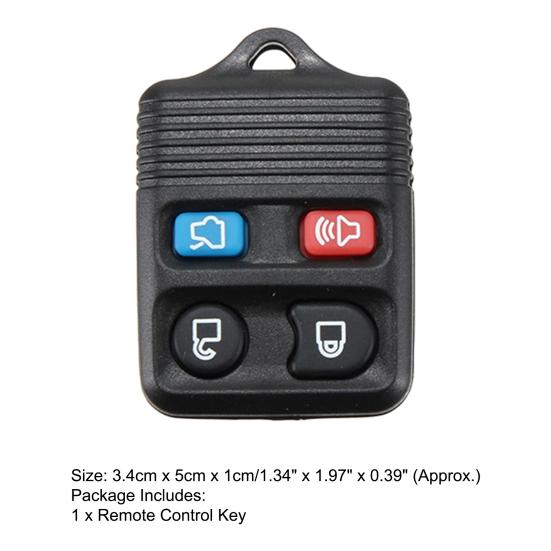Key Fob Transmitter High Performance Stable 4 Buttons High Strength Key Fob Clicker