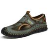 Beach Shoes Men's 2025 Summer New Soft-soled Breathable Casual One-pedal Anti-kick Bag Head Men's Sandals Hole Shoes