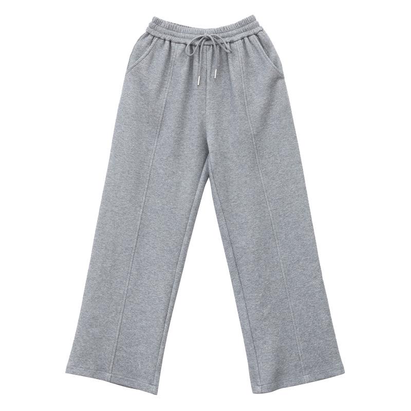 2024 Women's Fashion Wide Leg Pants: Versatile, Loose-Fitting Trousers for Spring and Autumn