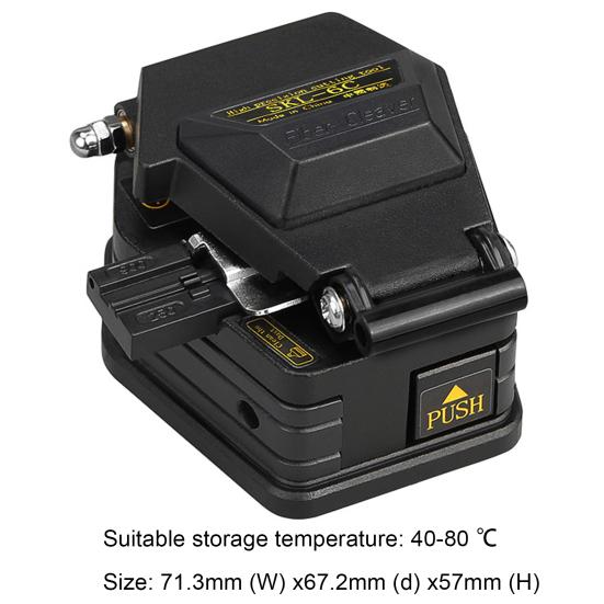 SKL-6C Fiber Cleaver High Precision Cold Connection Hot Melting Metal Small Optical