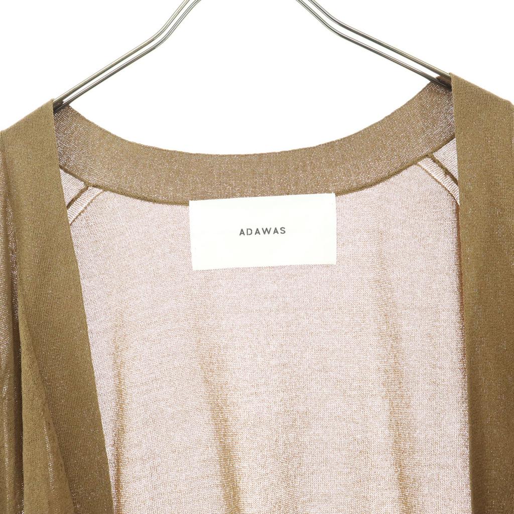 Beauty Products ADAWAS Long Sleeve Cardigan F Brown Women Used