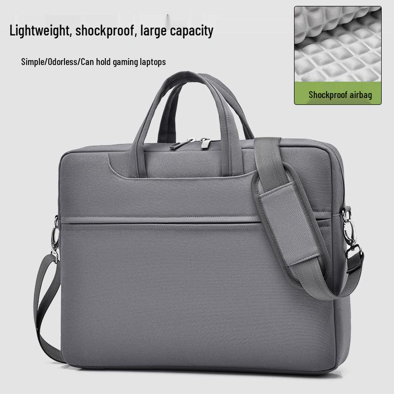 Men's Large Capacity 17-Inch Gaming Laptop Shoulder Bag for 16-Inch & 18-Inch Laptops