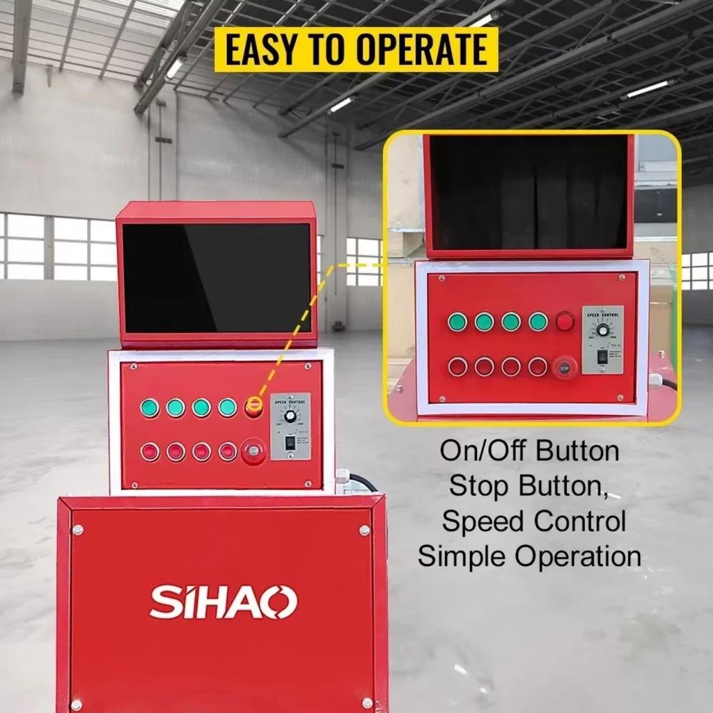 SIHAO 200MINI Scrap Copper Wire Crusher Granulator Electric Cable Stripper Machine Recycling Tool