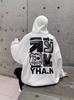 Unisex Trendy Loose Fit Double-Layer Hooded Sweatshirt for Spring & Autumn