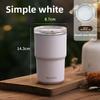 Modern Minimalist Coffee Mug With Insulated 304 Stainless Steel For Office And Travel