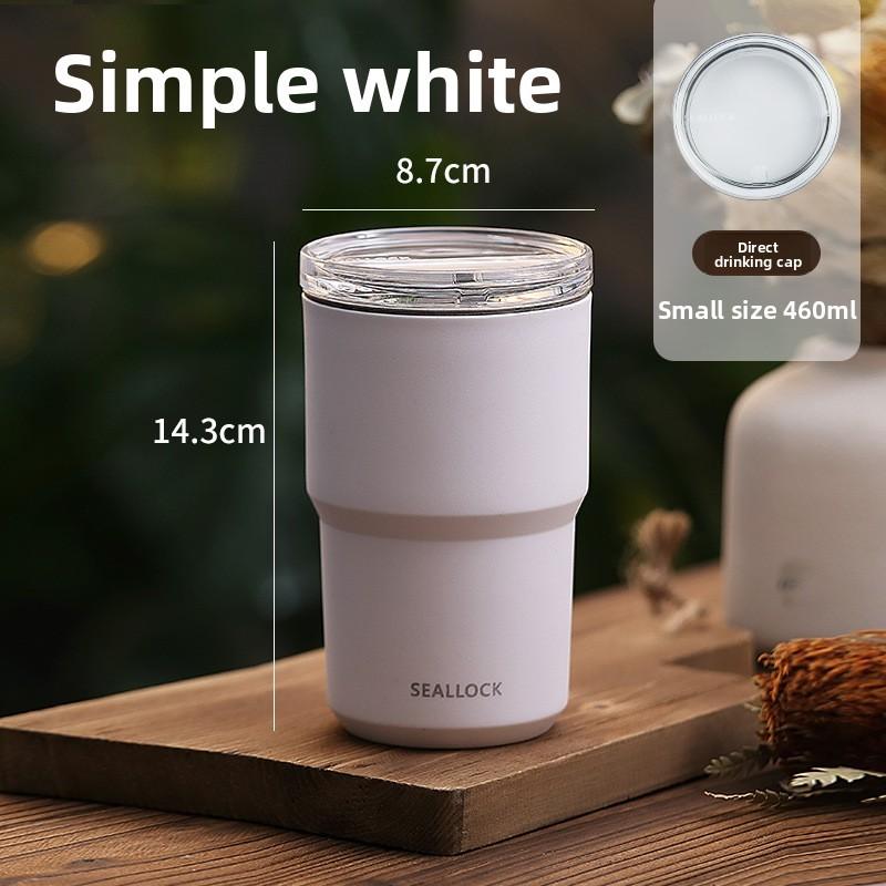 Modern Minimalist Coffee Mug With Insulated 304 Stainless Steel For Office And Travel