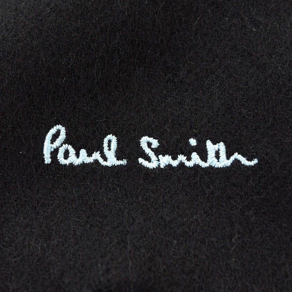 Paul Smith Lambswool Scarf MIA 933D A S04 [Paul Smith] Men's (Black (78))