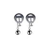 BDSM Bondage Sex Nipple Clamp Stainless Steel Breast Clamp Clips Metal Nipple Shaking Clamps Breast Clip Sex Slaves Sex Shop 18+