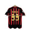 Classic Retro 0607AC Home & Away Commemorative Jersey: Kaká #22, Ronaldinho #80, Ronaldo #99