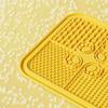 Slow Feeder Lick Mat with Suction Cups Silicone Pet Bowl for Anxiety Relief Digestion BPA-Free Portable Dog Food Puzzle Mat for Wet Food Yogurt Treats