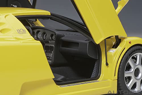 AUTOart 1/18 Bugatti EB110 SS Yellow Finished Product 70918