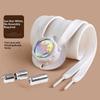 Automatic Shoelaces Swivel Buckle No Tie Laces Widened Flat for Sneakers Lazy Shoelace Fastening Accessory Adults Kids Unisex