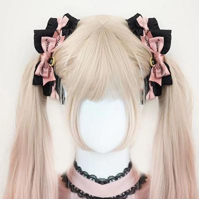 [1 pair]Lolita Hair Clips Hair Bows Girl Y2k Accessories Trendy Hair Barrettes Fashion Hair Buckle Bows for Girls Hair Darling