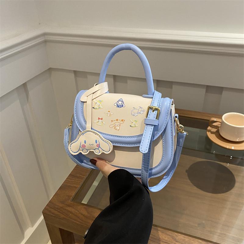 Mini Cartoon Princess Handbag For Girls Stylish Cute Lightweight And Waterproof Pu Material