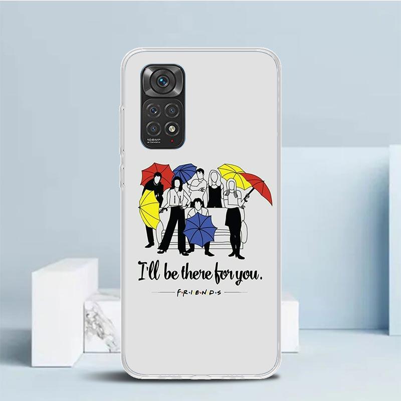 Friends Tv Show Funny Family Phone Case For Xiaomi Redmi Note 15 14 14S 13 12S 12 Pro Plus 11S 11 11T 11E 10S 10 + Soft TPU Back