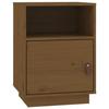 VidaXL Bedside Table Honey Brown 40x34x55 Cm Solid Pine Wood 818321