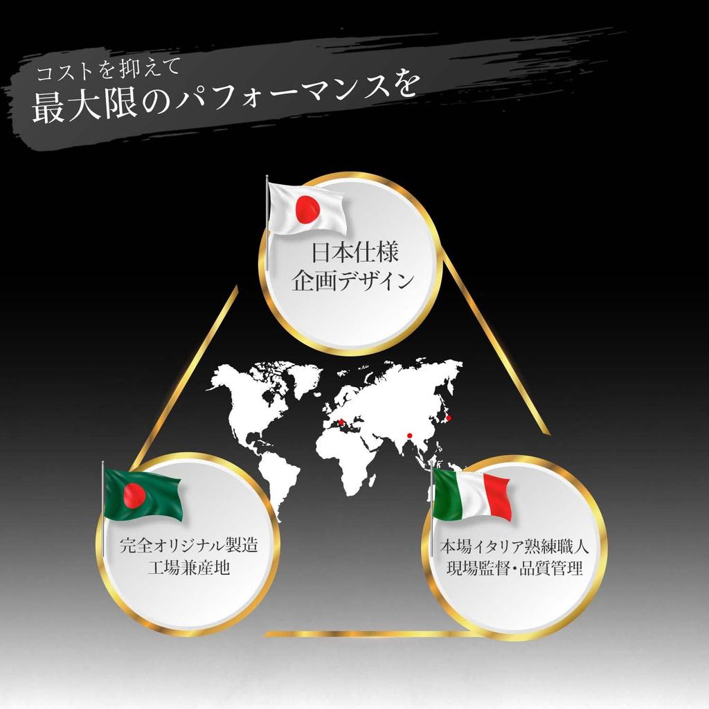 [RATOM] Hochwertige Herren Business-Tote-Bag aus echtem Leder (Sorgfältig ausgewähltes bangladeschisches Leder) (Schwarz)