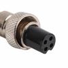 10 Set GX12 4Pin 12mm Aviation Plug Male Female Metal Socket Connector