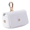Durable Solid Color Dog Ring Storage Box Mini Fashion Ring Holder Personalized Anti Lost Ring Bearer Pouch Pet