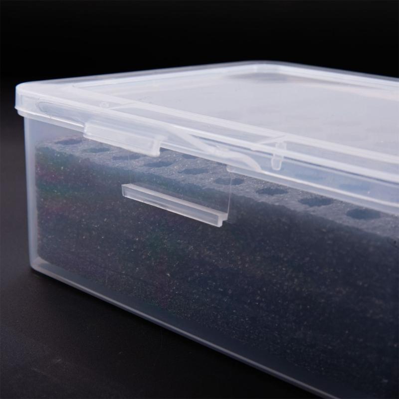 2A 3A Battery Storage Organizers Case 54 Compartments for Intelligent Organization PP Material Ensuring Clear