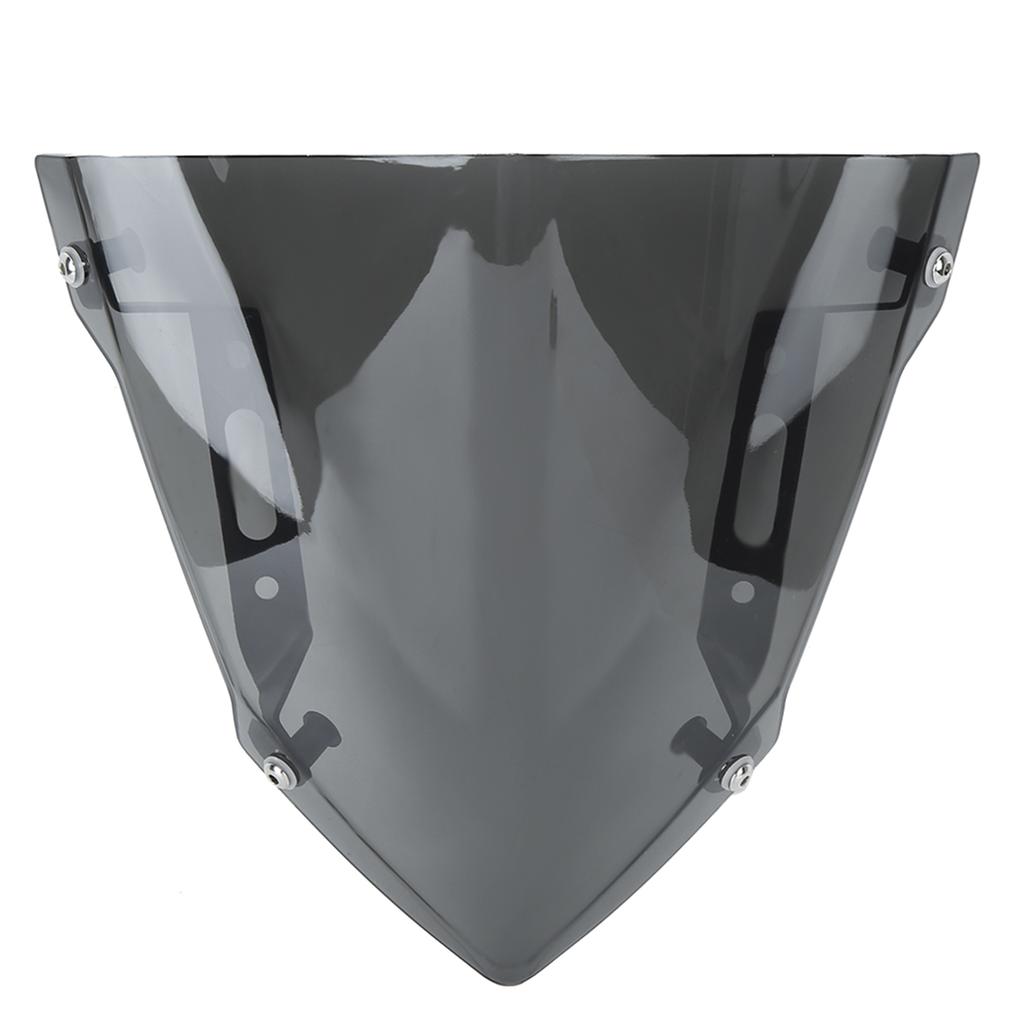 Motorcycle Windscreen Light Gray Sport Style Add On Windshield Fits for YAMAHA MT 07 FZ 07 2018 2020
