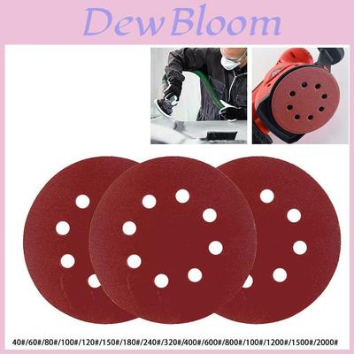 Premium Quality 5-inch 8-hole Sanding Discs With Superior Wear-resisting Alumina