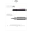Black Color Gel Pen T 0.5mm 12pcs - Korean Monami