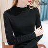 ZOSOUL Women's Mock Neck Long Sleeve Knit Sweater