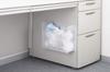 Sanka soffice Strong Magnetic Floating File Box, Slim, Clear, 4kg Weight Capacity, Securely Mounts to Desks, Whiteboards, Refrigerators, Washing