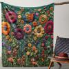 Hawaiian Floral Ultra-Soft Polyester Soft Blanket, Perfect Gift for Home Office Travel Outdoor, Small Throw Blanket Nap Blanket