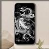 Luxury Tiger Dragon Embossed   Phone Case For Samsung Galaxy A73,A72,A71,A70,A53,A52,A51,Others Soft Black Cover