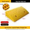 Outdoor Plastic Car Step Ramp for Door Sills and Stairs