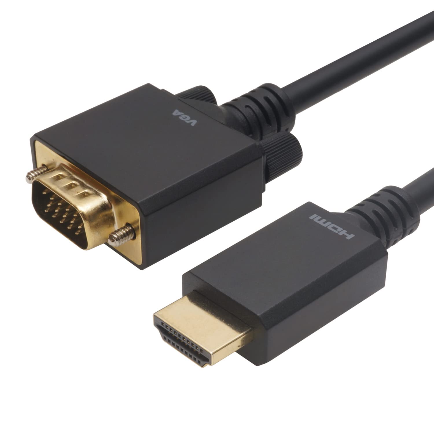 

Кабель-преобразователь HDMI в VGA Horlick 1 м HAVG10-708BB чёрный