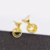 Tide Earrings Smiley Face Love No Earrings Stud Earrings Femininity Earrings Party Birthday Gift