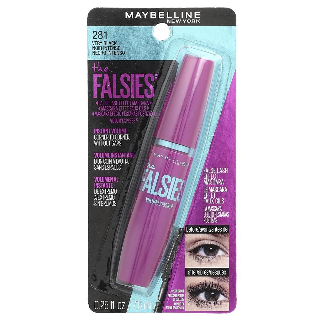 Maybelline Falsies™, Volume Express®, 281 Very Black, 7.5 Ml (0.25 Fl Oz)