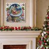 Christmas Snow Globe Puzzle Winter Scene Crystal Ball Decor Colorful Festive Activities Bedroom Fireplace Family Home Decor