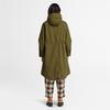 Timberland Einfarbiger Outdoor-Parka für Damen, wasserabweisend, locker geschnitten, mittellang, Army-Grün A6HB9-302