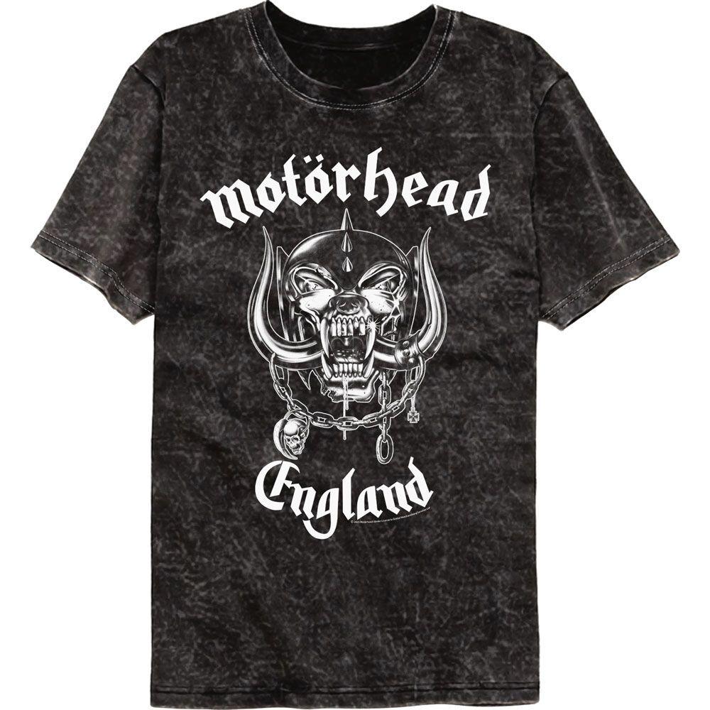 Motorhead England Colortone Mineral Wash Music T-shirt Tops Tees Men's Women's Unisex