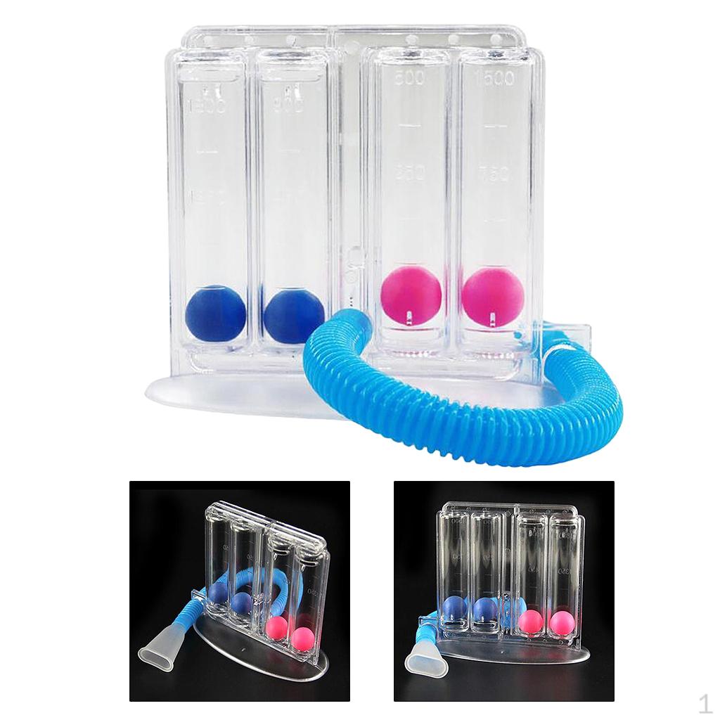 Breathing Trainer, Washable And Hygienic Measurement System, Lung Exercise Device with