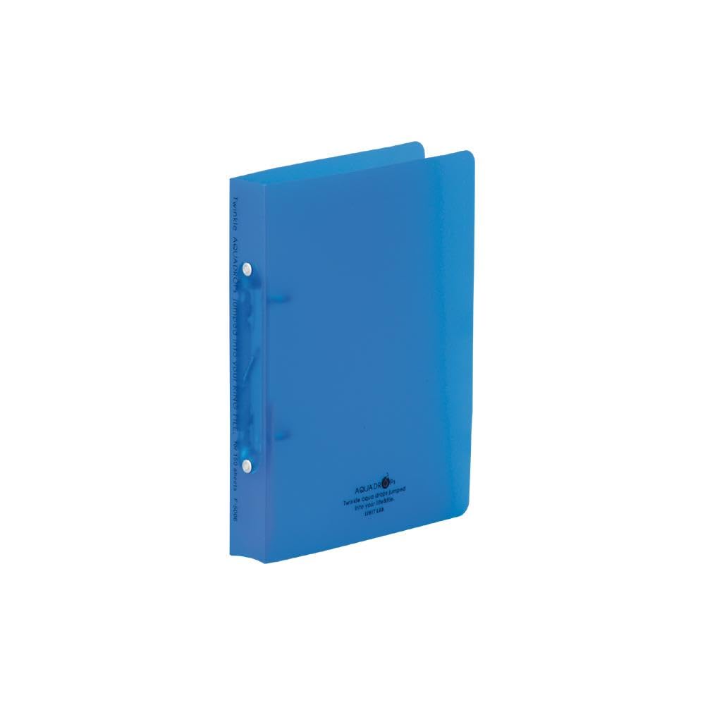 LIHIT LAB Ring File A5S Blue 10-Pack F5006-8_10