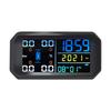 Car Universal Solar Tire Pressure Monitoring System USB Rechargeable High Accuracy TPMS