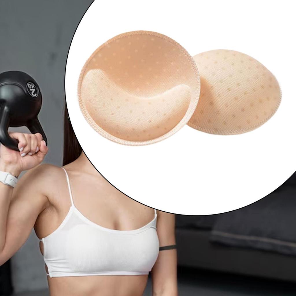 1 Pair Bra Pads Inserts for Women Replacement Comfortable Breathable Chest