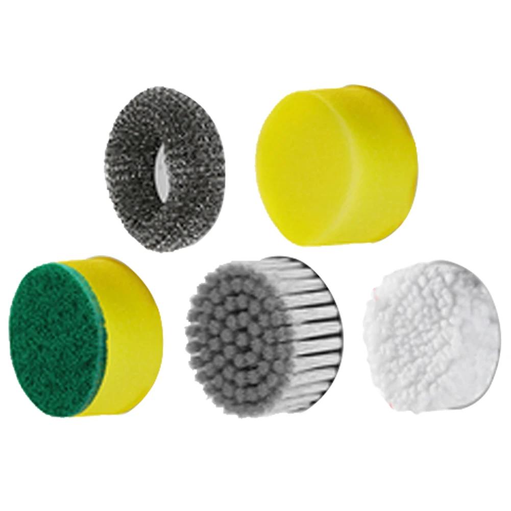 5 in 1 Electric Cleaning Brush Multifunctional Cordless Clean Brush Window Cleaner Bathroom Bathtub Brush Kitchen Cleaning Tool