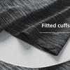 Men's Quick-Dry Bamboo and Ice Silk T-Shirt with Bamboo Pattern