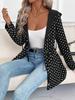 European and American Women's Clothing Two-sided Clothing Leopard Print Hooded Zipper Jacket Casual Long Jacket Belt Long Sleeve