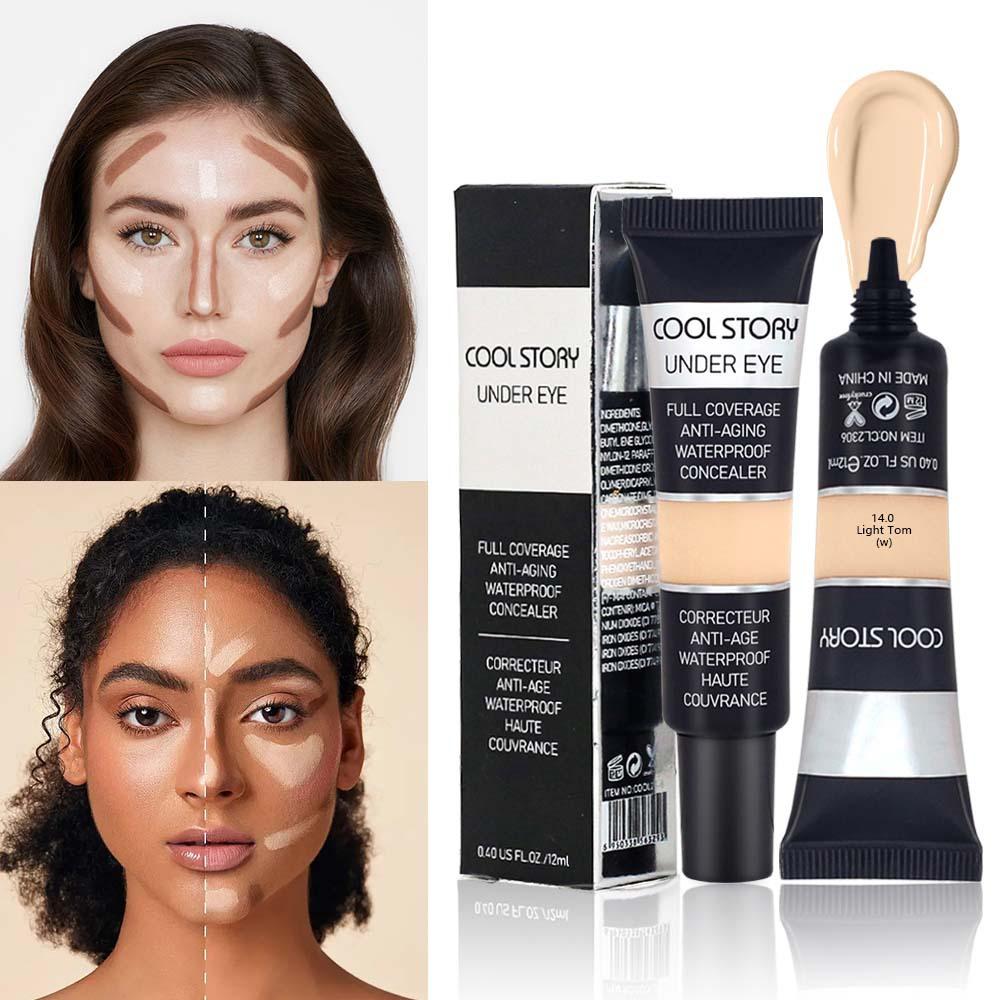 Beauty Facial Concealer Spot Concealer Dark Circle Concealer Langvarig naturlig Concealer Øye- og kroppsconcealer