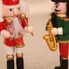 3/4/5Pcs Colorful Nutcracker Puppet Painted Nutcracker Doll  Christmas Ornaments