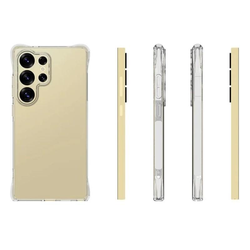 For Samsung Galaxy S25 Ultra Clear TPU Case WANLONFENG TM Series 2.0mm Phone Back Cover